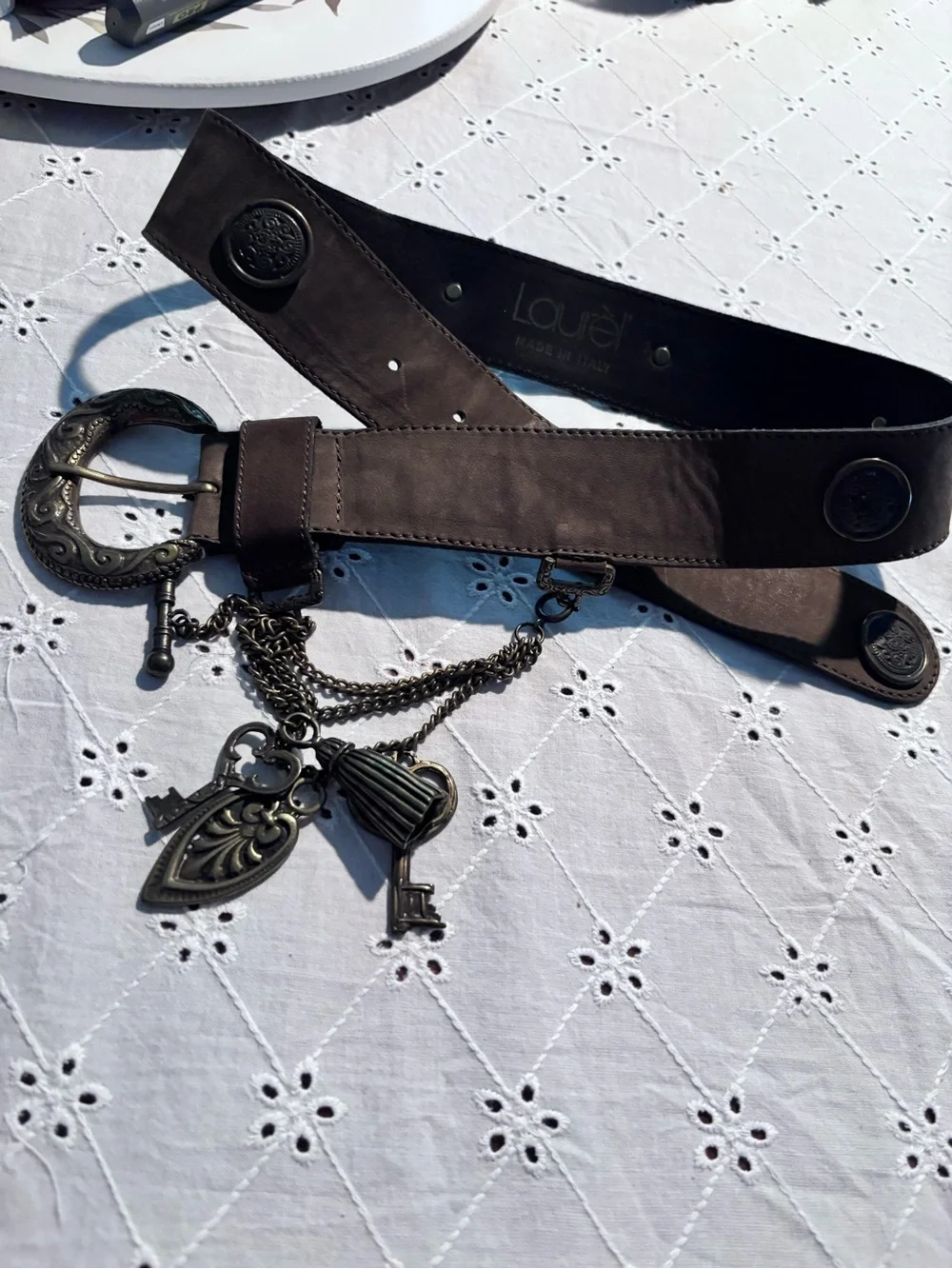 Laurel’ Italy black waist